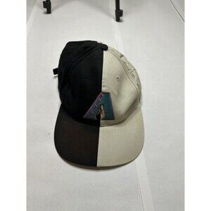 Arizona Diamond Backs Adjustable Vintage Retro Hat Cap Black White SnapBack Rare
